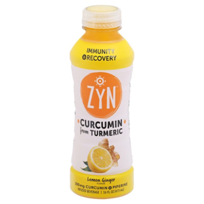 ZYN Immunity & Recovery Drinks Lemon Ginger - 16 Fl. Oz.