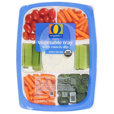 O Organics Veggie Tray with Dip - 36 Oz - Image 1