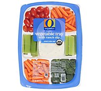 O Organics Veggie Tray W/dip - 36 OZ
