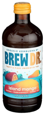 Brew Dr. Kombucha Island Mango - 14 Fl. Oz. - Image 2