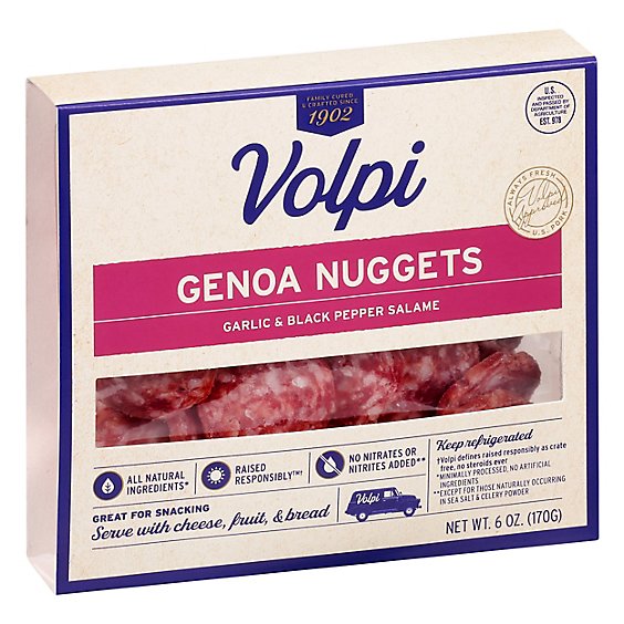 Volpi Genoa Nuggets - 6 OZ