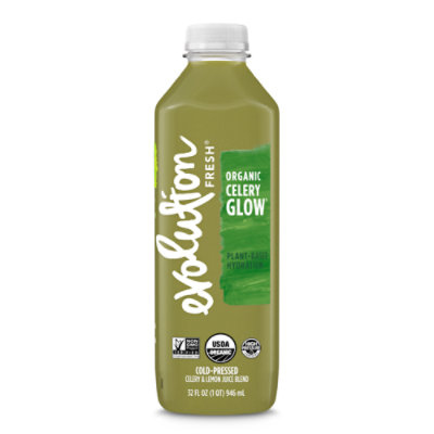 Evolution Fresh Organic Cold Pressed Celery and Lemon Juice Blend - 32 Fl. Oz.