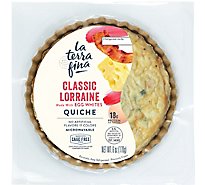 La Terra Fina Classic Lorraine Quiche - 6 OZ