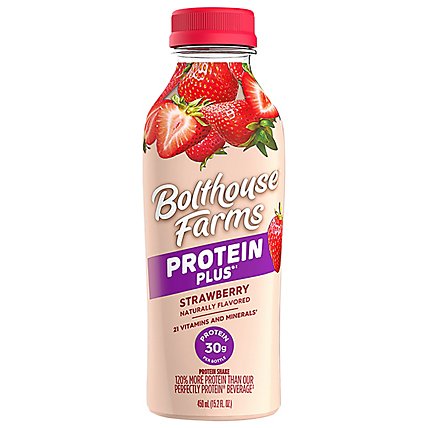 Bolthouse Protein Plus Strawberry - 15.2 FZ - Image 1
