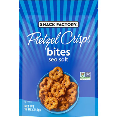 Snack Factory Sea Salt Pretzel Crisps - 12 Oz - Image 1