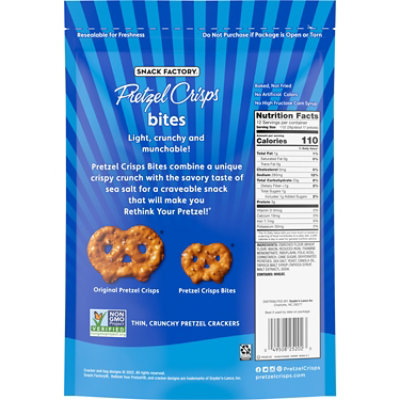 Snack Factory Sea Salt Pretzel Crisps - 12 Oz - Image 5