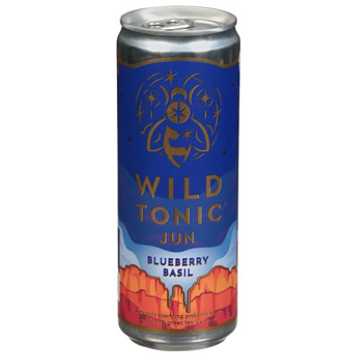 Wild Tonic Blueberry Basil Jun Kombucha - 12 OZ - Image 3