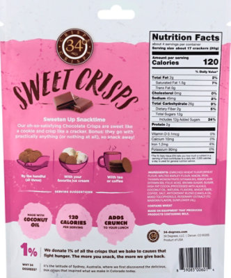 34 Degree Chocolate Crisps - Each - Image 6