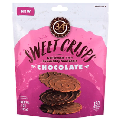 34 Degree Chocolate Crisps - Each