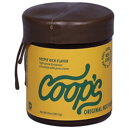 Coops Fudge Hot Handmade - 10.6 OZ - Image 1