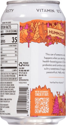 Humm Mango Passionfruit Kombucha - 4-12 Fl. Oz. - Image 5