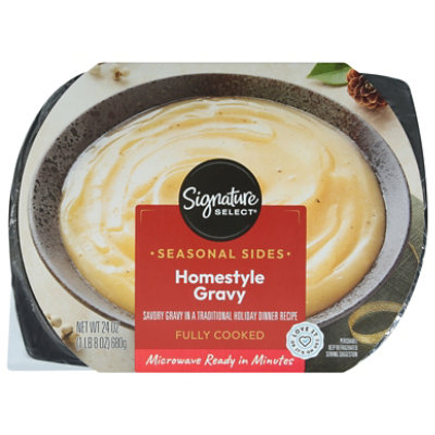 Signature Select A La Carte Side Homestyle Gravy - 24 Oz