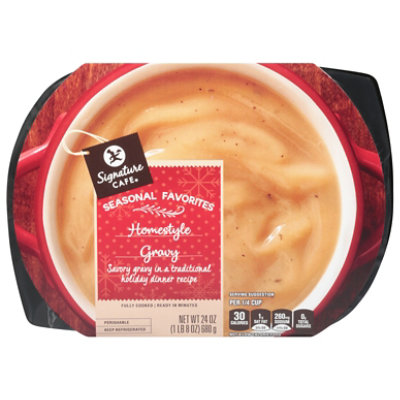 Signature Select A La Carte Side Homestyle Gravy - 24 Oz - Image 4