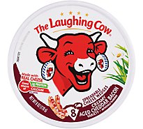 The Laughing Cow Creamy Aged Cheddar Bacon Cheese Spread - 6 Oz