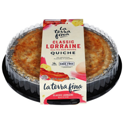 La Terra Fina Classic Lorraine Quiche - 23 Oz - Image 2