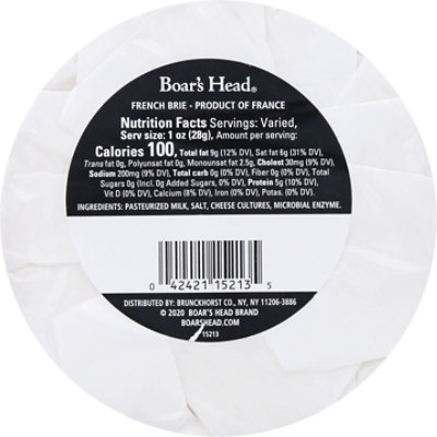 Boars Head French Brie Cheese Wheel - 8.5 OZ - Image 6