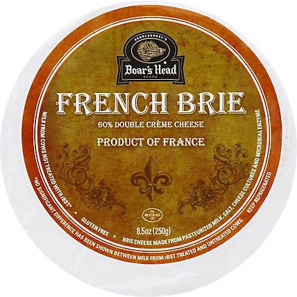 Boars Head French Brie Cheese Wheel - 8.5 OZ - Image 1