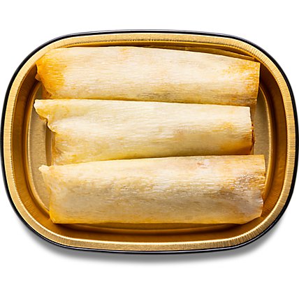 Deli Beef Tamale 3 Count - Each - Image 1