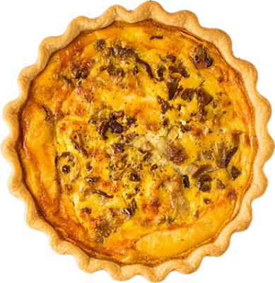 Andronicos Whole Mushroom Quiche - EA