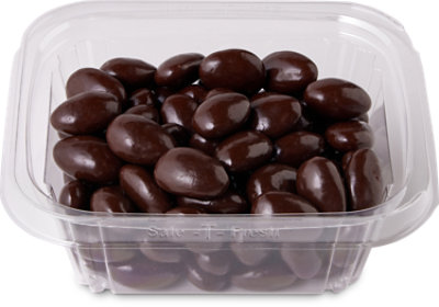 Dark Chocolate Almonds - 12 OZ - Image 1