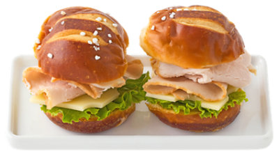 ReadyMeals Turkey & Swiss Sandwich Duo - Each - Image 1