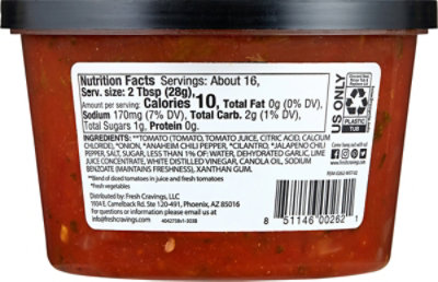 Fresh Cravings Mild Restaurant Style Salsa - 16 Oz - Image 6