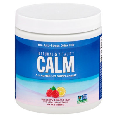 Natural Vitality Calm Nat Rspbry Lemon - 8 OZ - Image 3