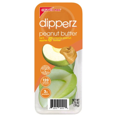 Crunch Pak Apples W/pb Dipperz - 2.75 OZ