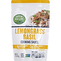 Open Nature Sauce Cooking Lemongrass Basil - 7 OZ - Image 2