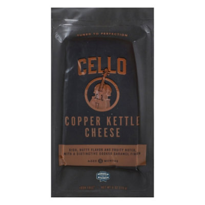 Copper Kettle Cheese Wedge - 6 OZ - Image 1