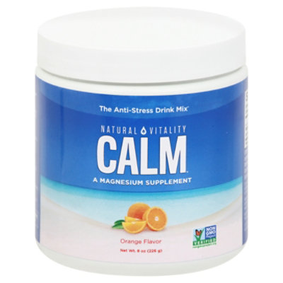 Natural Vitality Calm Natural Orange - 8 OZ