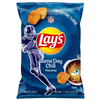 Lays Potato Chips Game Day Chili 7.75 Oz - 7.75 OZ - Image 1