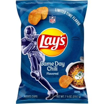 Lays Potato Chips Game Day Chili 7.75 Oz - 7.75 OZ