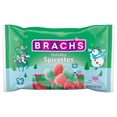 Brach's Holiday Spicettes Red and Green Gumdrops - 10 oz - Image 4
