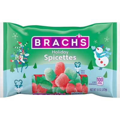 Brach's Holiday Spicettes Red and Green Gumdrops - 10 oz - Image 1