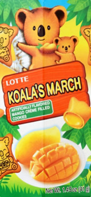 Lotte Cookies Koala's March King Size - 1.45 Oz - Image 2