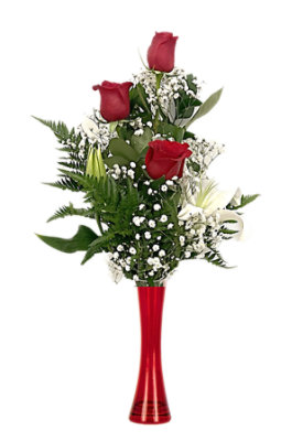 Elegant Rose Bud Arrangement - Each - Image 1