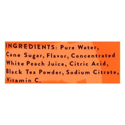 L Jasmine Wht Peach Blk Tea - 16.9 OZ - Image 5