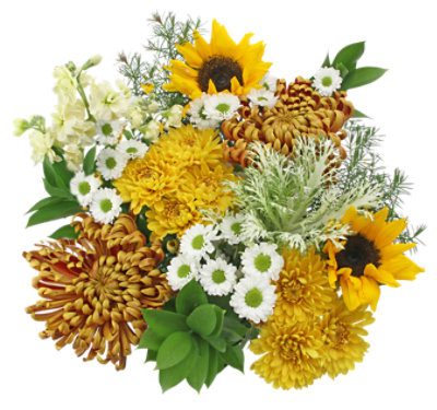 Bouquet Of The Month Sept Standard Multi Color 15 Stems - EA - Image 1