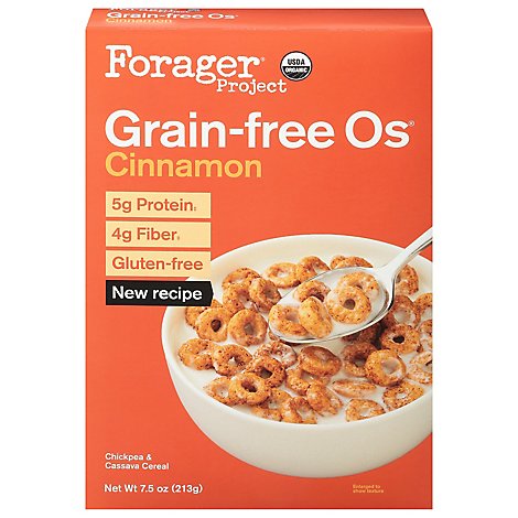 Forager Project Organic Cinnamon Cereal - 7.5 OZ