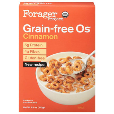Forager Project Organic Cinnamon Cereal - 7.5 OZ
