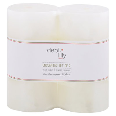 Overjoyed Boutique Design Everyday Unscented 3x6 Pillar Set - Each - Image 3