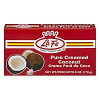 La Fe Creamed Coconut - 6 OZ - Image 1