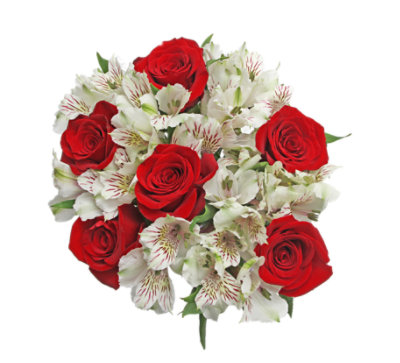 Overjoyed Boutique Rose Alstro Bouquet - Each - Image 1