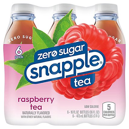 Snapple Diet Tea Raspberry - 6-16FZ - Image 3