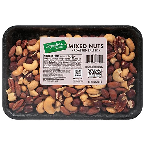 Nuts Mixed Tray R/s - 12 OZ