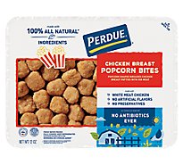 PERDUE Refrigerated Breaded No Antibiotics Ever Popcorn Chicken Bites Traypack - 12 Oz