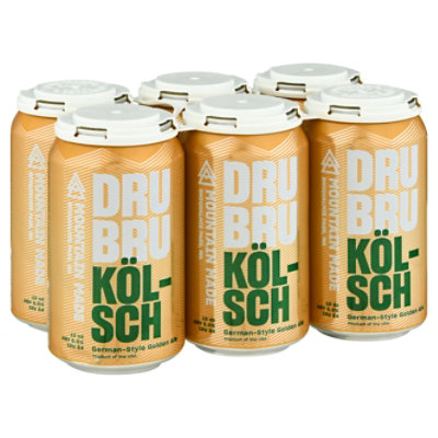 Dru Bru Kolsch  Can - 6-12 FZ - Image 1