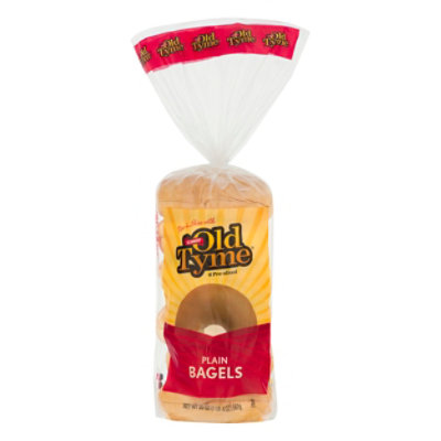 Schmidt Old Tyme Premium Plain Bagels Soft Bread - 6 Count - Image 3