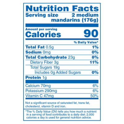  Mandarins Clementine Prepacked Box - 5 Lb 